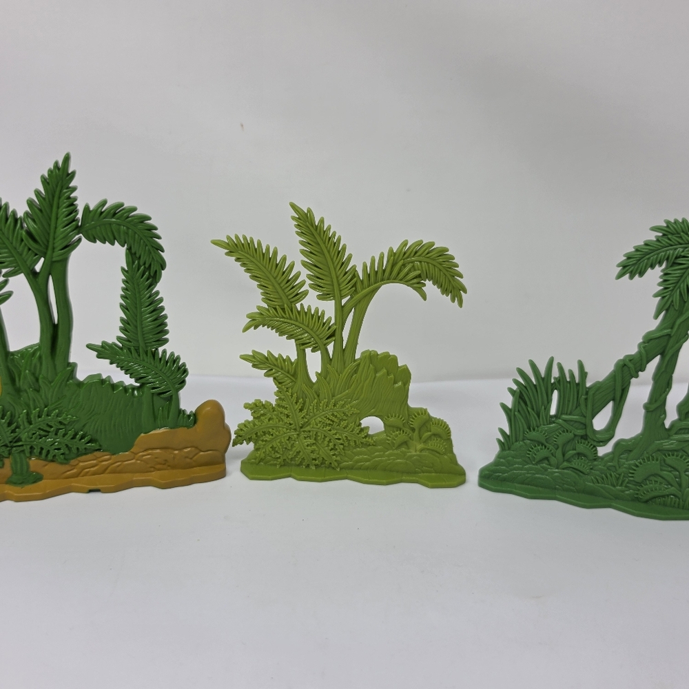 Foilage Palm Trees Scenery Lot of 3